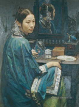 Focus chinois Chen Yifei Peinture à l'huile